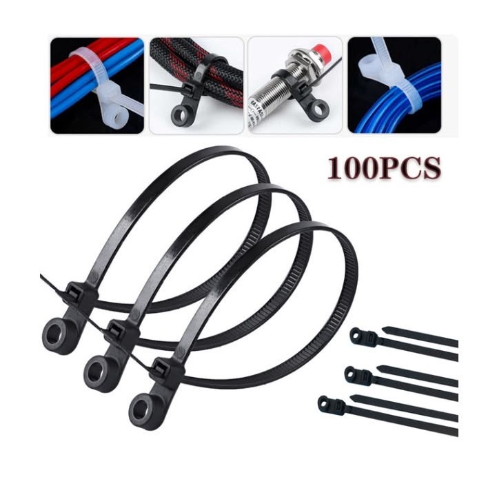 Cable Tie/Clip Pack (100)